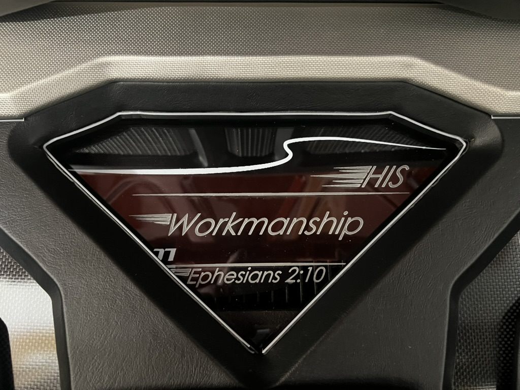 Detailed laser engraving